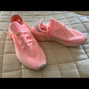 Adidas Deerupt Net Lace Up Sneakers